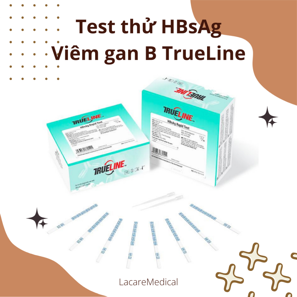 Test thử HBsAg Viêm gan B TrueLine (Bán lẻ) | Shopee Việt Nam