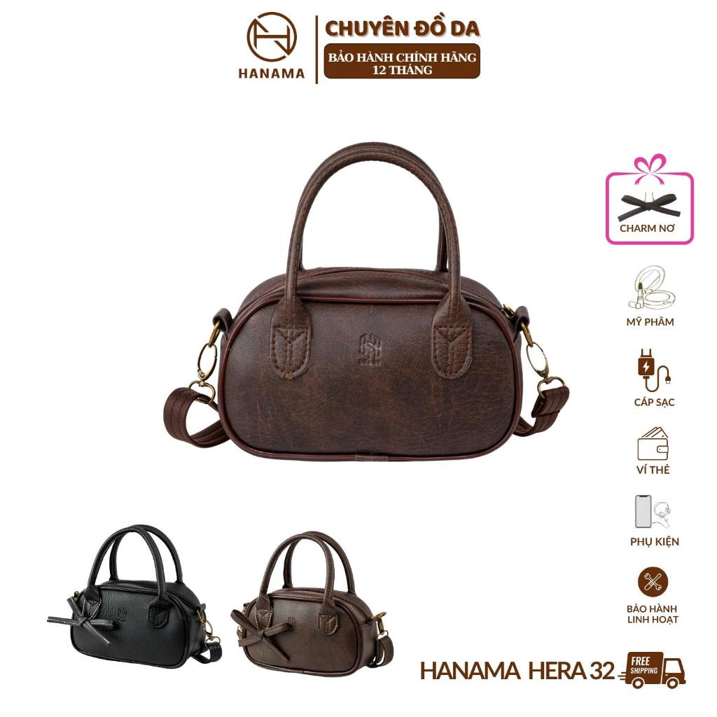 [SALE DAILY _ GIÁ SỐC] Túi xách ngang HERA 32 dáng cổ điển Hanama tặng charm nơ theo mầu túi | BigBuy360 - bigbuy360.vn