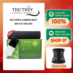 Bộ đai ủ nóng Slimming Body 2 SLIMMING BODY cải tiến ủ nóng tan mỡ giảm mỡ (Tặng kèm đai nịt bụng)