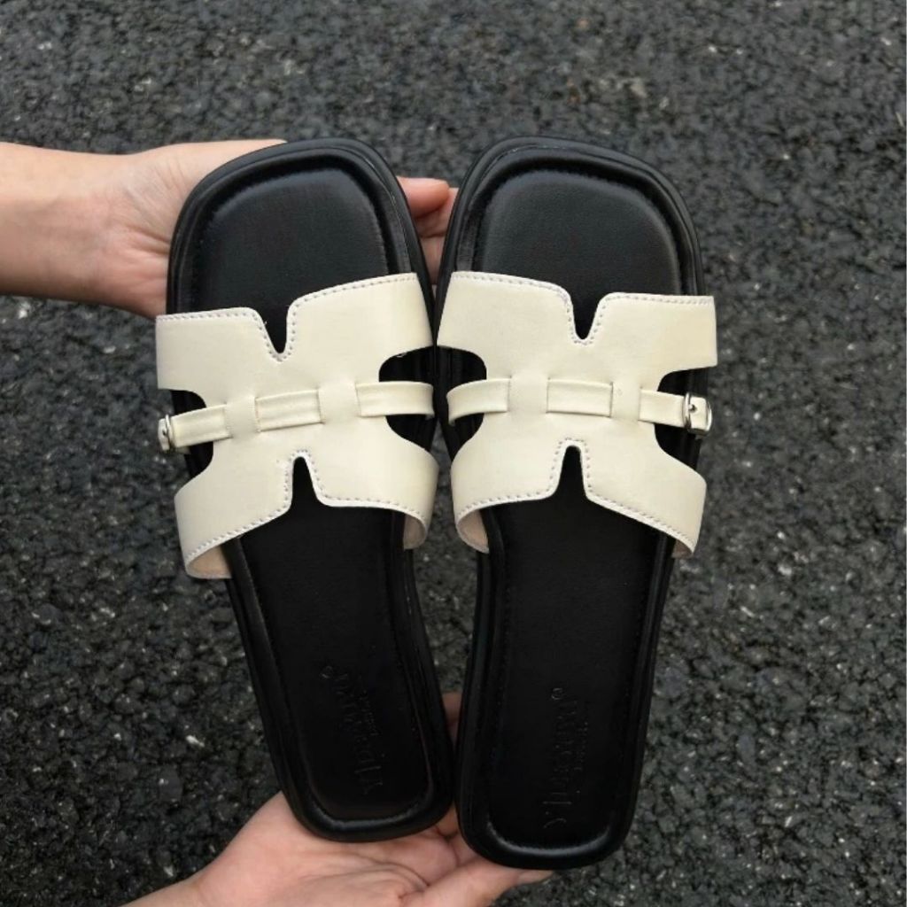 Dép Lê Nữ, Dép Nữ Quai Ngang Đế Chống Trơn Trượt Phong Cách Nhẹ Nhàng N43 || Anshoes Dynasty