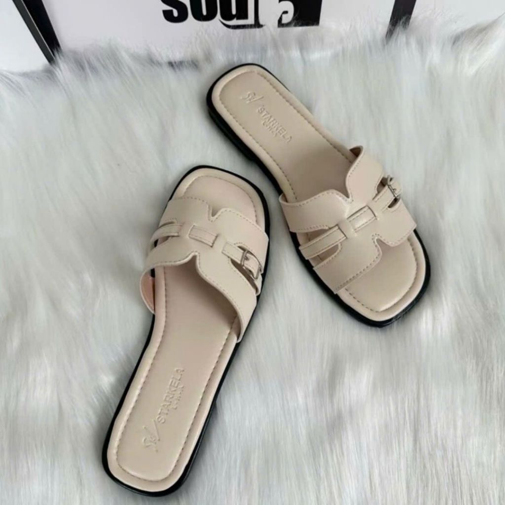 Dép Lê Nữ, Dép Nữ Quai Ngang Đế Chống Trơn Trượt Phong Cách Nhẹ Nhàng N43 || Anshoes Dynasty
