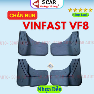 Chắn bùn bánh xe Vinfast VF8 bảo vệ xe ngày mưa gió- MẪU 3D - bộ 4 tấm + kèm ốc vít