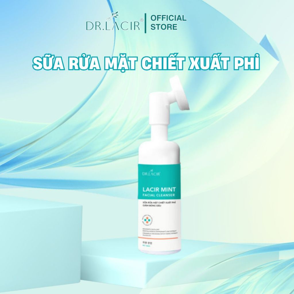 Sữa Rửa Mặt Chiết Xuất Phỉ Dr.lacir Giúp Da Sạch Sáng, Giảm Bóng Dầu