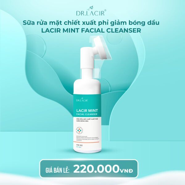 Srm Dr.lacir Kiềm Dầu Loại Bỏ Dầu Nhờn Trên Da Giúp Thông Thoáng, Ngừa Mụn