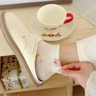 Túi 10 đôi tất muối tiêu cổ ngắn hình con vật tt82