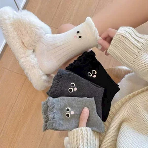 Túi 10 đôi tất cổ cao đôi mắt cổ bèo tt80