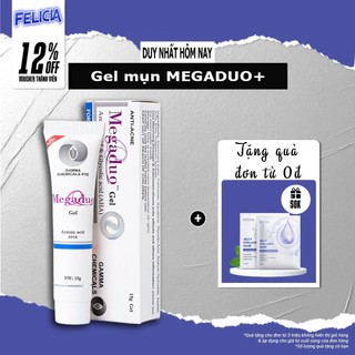 Gel Giảm Mụn Và Vết Thâm Megaduo Plus Gel 15g THANHDV. Sản Phẩm Chính Hãng