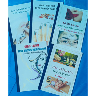 Tổng hợp các giáo trình nail mi phun xăm spa full kiến thức