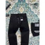Quần Bò Dài Đen Học Sinh Dsq2 đen trơn in chữ Dsquared trắng ngang đùi dáng slimfit đơn giản đi học boy phố