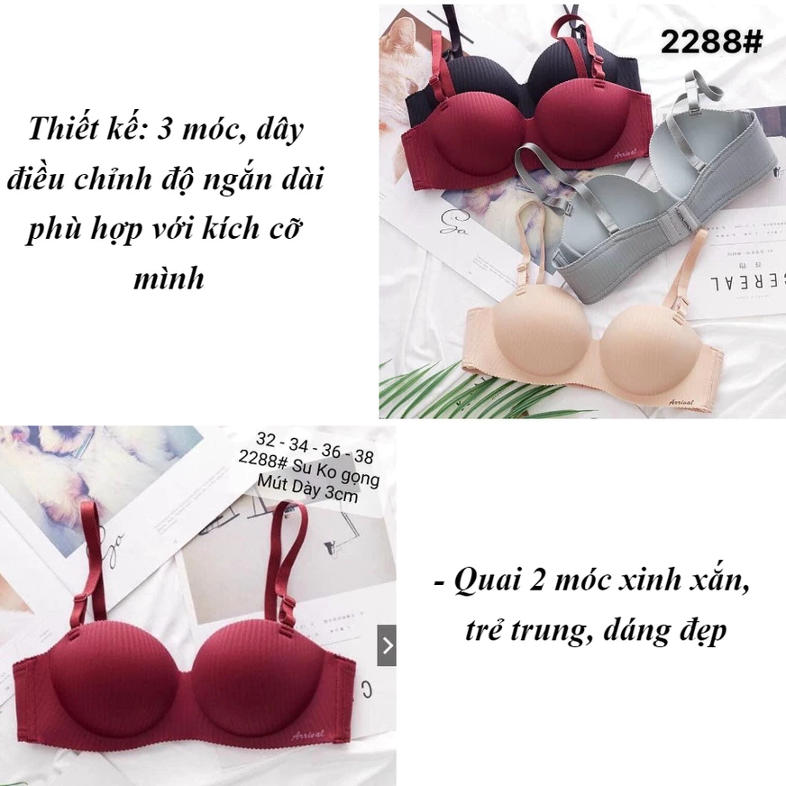 [Peinn] Áo Lót Nâng Ngực Peinn ALS50 Không Gọng Đệm