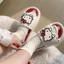 Dép Đi Trong Nhà Hello Kitty Cao Su Eva Êm Chân Chống Trượt, Dép Đi Nhà Tắm Văn Phòng Thoáng Khí