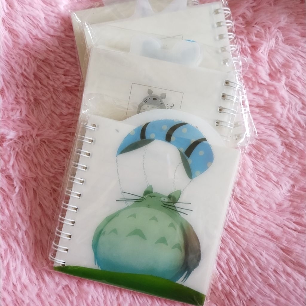 Sổ tay lò xo kẻ ngang bìa hình Totoro