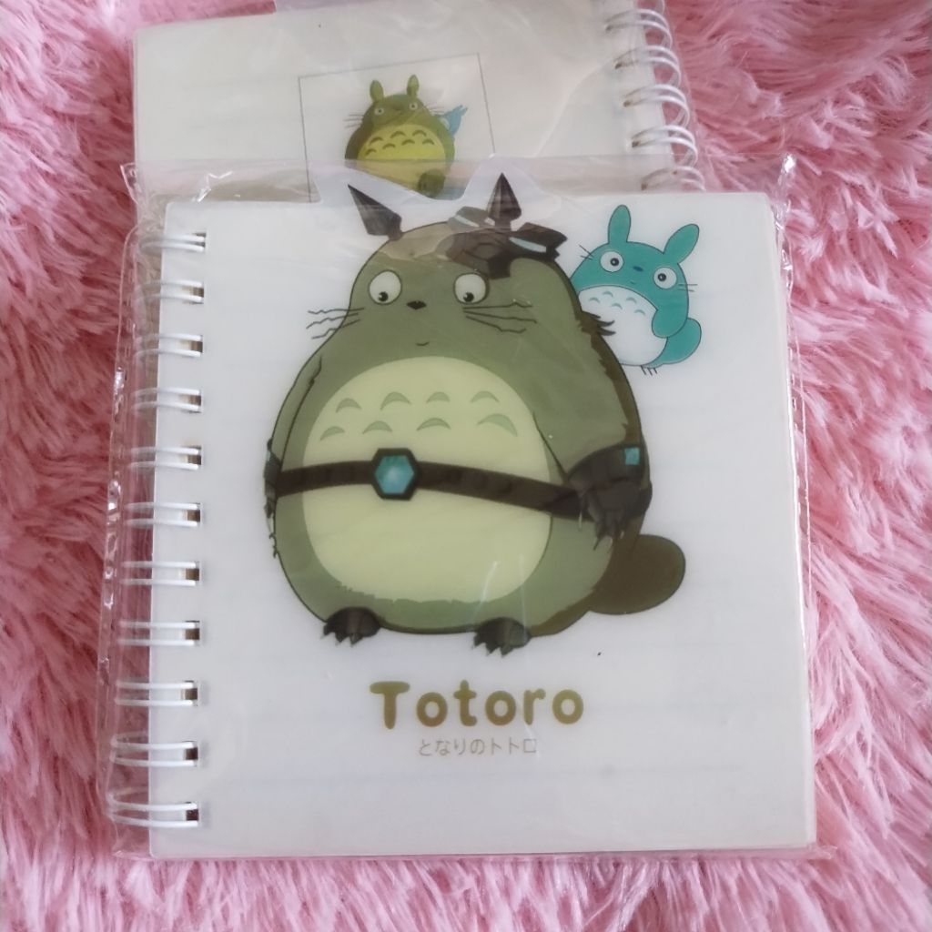 Sổ tay lò xo kẻ ngang bìa hình Totoro