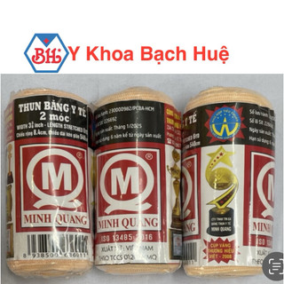 Combo 5 cuộn Băng thun y tế Minh Quang, băng thun 2 móc, băng thun cố định.