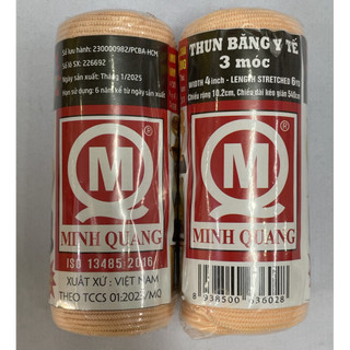 Combo 5 cuộn Băng thun y tế Minh Quang, băng thun 2 móc, băng thun cố định.
