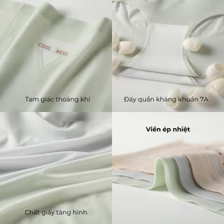 Quần Lót Mặt Nạ Ice Silk Santony 83011 - Lụa Băng Mát Lạnh, Ẩn Mình Tinh Xảo PIER N°5