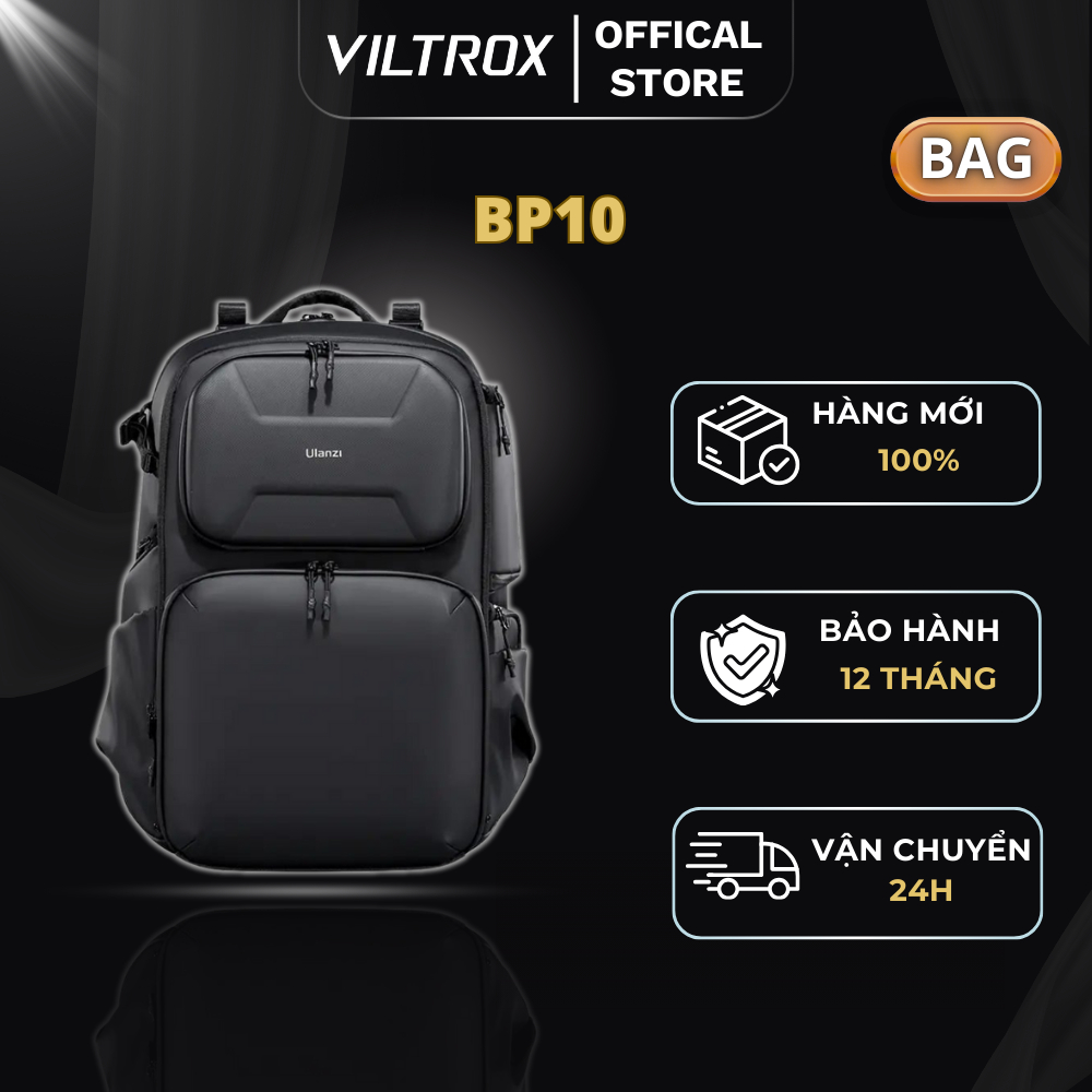 Balo máy ảnh Ulanzi BP10 vỏ cứng