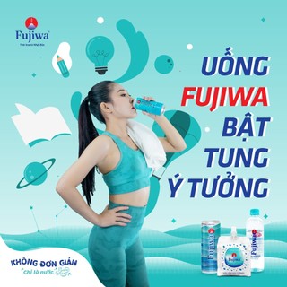 Thùng 24 Lon Nước Uống Giàu Hydrogen Cao Cấp Fujiwa Đóng Lon 330ml - Hỗ trợ tiêu hoá, Cải thiện đường ruột, Giải độc gan