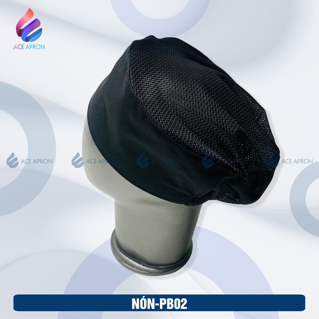 Nón Đồng Phục Phụ Bếp Cao Cấp Kaki Cotton Lưới Trùm Tóc Thoáng Mát Form Đẹp Dễ Giặt Sạch Freesize | BigBuy360 - bigbuy360.vn