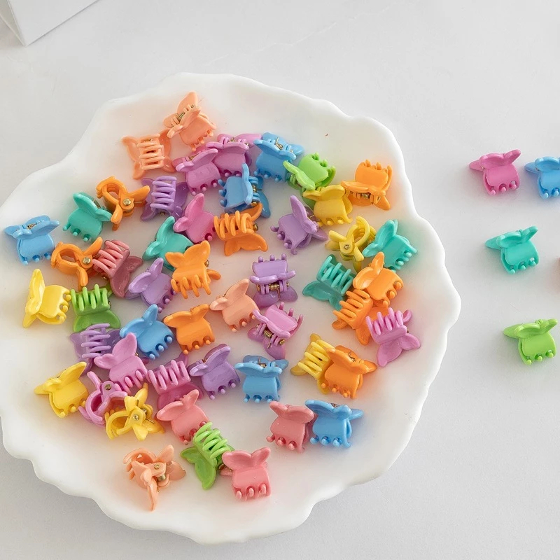 Set 50 Kẹp Càng Cua Mini Nhiều Hình Xinh Xắn Phụ Kiện Tóc Cho Bé Empoli