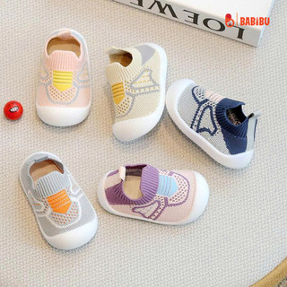 Giày bún tập đi chất liệu lưới siêu nhẹ, đế chống trượt an toàn cho bé yêu