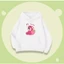 Áo Hoodie Nỉ Cotton Mùa Đông Cho Bé – Hình Gấu Hồng Ôm Dâu Tây, Vải Mềm Mịn Ấm Áp Dễ Phối Đồ (M 267)