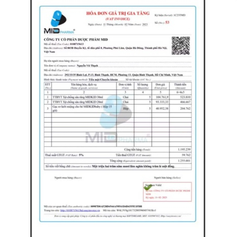 Xịt chống sâu răng Midkid vị Nho chính hãng cho bé từ 1 tuổi nuốt an toàn, làm sạch bảo vệ răng 30ml