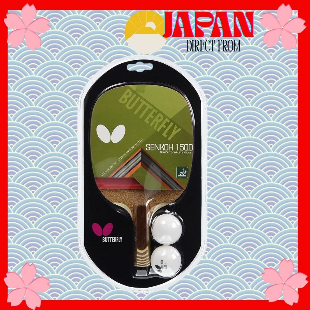 【Direct from Japan】Butterfly Senko Table Tennis Racket – Excellent Spin ...