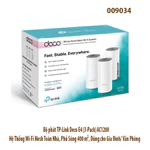 Bộ phát TP‑Link Deco E4 (3‑Pack) AC1200 – Hệ Thống Wi‑Fi Mesh Toàn Nhà, Phủ Sóng 400 m², Dùng cho Gia Đình/ Văn Phòng — ảnh 4