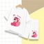 Set Bộ Thun Cotton Mùa Hè Cho Bé – Hình Gấu Hồng Ôm Dâu Tây, Vải Mềm Mịn Mát Mẻ Thoải Mái (M 267)