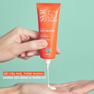 Kem chống nắng không gây bóng nhờn SVR SUN SECURE Fluide SPF50+ 50ml
