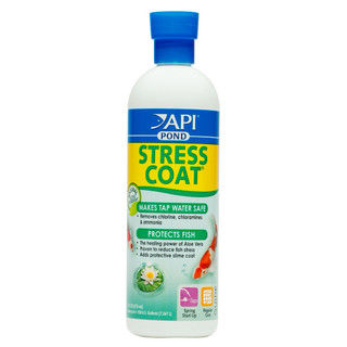 API Stress Coat Pond - Giảm stress, khử độc tố và tạo nhớt cho cá cảnh nước ngọt