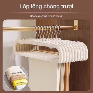 GREENSINDOOR 30 móc treo quần áo Velvet, móc xoay 360 độ đa năng, Treo Khăn Thông Minh