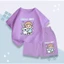 Bộ Quần Áo Thun Cotton Cho Bé – Hình Bé Trai Và Gấu Koala Gift Đáng Yêu, Mềm Mịn Thoáng Mát (M 269)