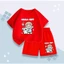 Bộ Quần Áo Thun Cotton Cho Bé – Hình Bé Trai Và Gấu Koala Gift Đáng Yêu, Mềm Mịn Thoáng Mát (M 269)