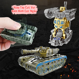 Đồ Chơi Biến Hình Robot Fidget Spinner Đồ Chơi Robot Biến Hình Cơ Học Đồ Chơi Cảm Giác Fidget Gyro Giảm Lo Âu