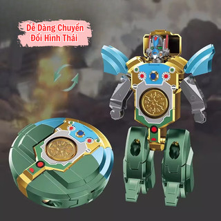 Đồ Chơi Biến Hình Robot Fidget Spinner Đồ Chơi Robot Biến Hình Cơ Học Đồ Chơi Cảm Giác Fidget Gyro Giảm Lo Âu