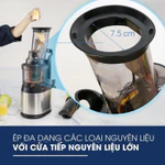 Máy ép chậm Kalite KL-565 240W | Máy ép chậm đa năng trái cây nguyên quả kiệt bã kèm lưới làm kem — ảnh 3