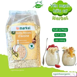 500g Yến mạch hữu cơ cán mỏng/cán lớn Markal, Probios, Sottolestelle Organic Oatmeal
