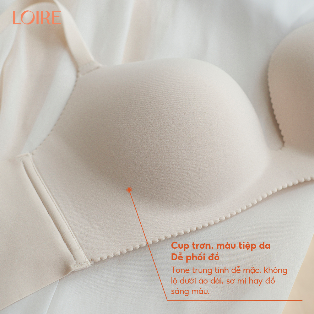 Áo Lót Pushup Không Gọng Đệm Mỏng 1,5cm Gom Ngực Nâng Đẩy Tạo Khe Loirechic AL250724