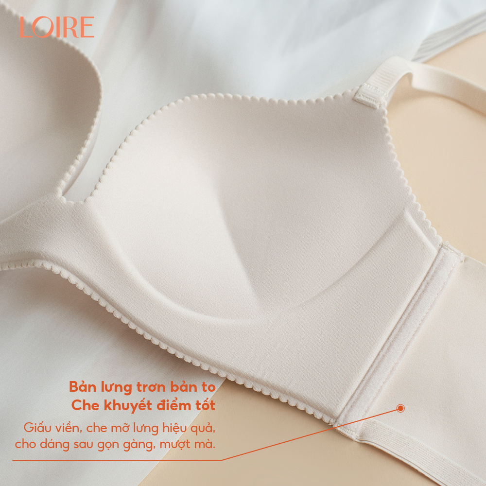 Áo Lót Pushup Không Gọng Đệm Mỏng 1,5cm Gom Ngực Nâng Đẩy Tạo Khe Loirechic AL250724