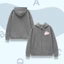 Áo Khóa Có Túi Bên Trong Nỉ Cotton Cho Trẻ Em – Hình Vương Miện Mây Lovely, Mềm Mịn, Giữ Ấm (M 272)