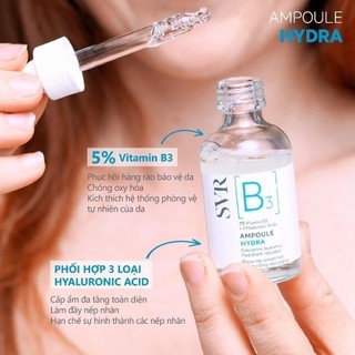 [LIVE] Tinh chất ngăn ngừa nếp nhăn, phục hồi da SVR [B3] Ampoule 30ml