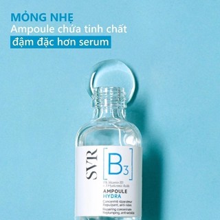[LIVE] Tinh chất ngăn ngừa nếp nhăn, phục hồi da SVR [B3] Ampoule 30ml