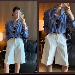 Quần Ngố Nữ Jeans Kaki Hàn Co Giãn Nhẹ 5 Màu Mã 759