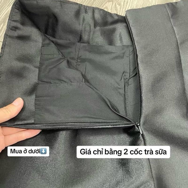 Quần Short Nữ Dáng Xòe Phồng 2 Lớp Cạp Cao Khóa Sau Che Bụng Hack Dáng - Mã 885