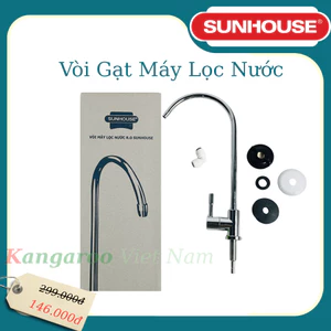 Vòi Inox Máy Lọc Nước RO Sunhouse - Bảo hành 6 tháng