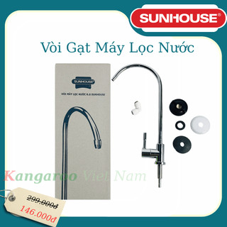 Vòi Inox Máy Lọc Nước RO Sunhouse - Bảo hành 6 tháng
