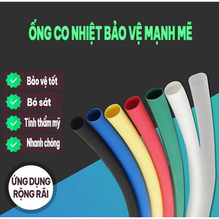 Hộp ống gen dây co nhiệt cách điện, nhiều màu, đủ kích cỡ 560 ống