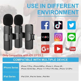 [BH12T]Micro cài áo không dây K8-K9 khử tiếng ồn siêu cấp, xa 20m, Micro thu âm không dây mẫu mới - hàng chính hãng